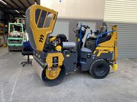 Compacteur de route à double tambour d'asphalte Rouleau de route de 2.5 tonnes XD120VT