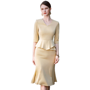 Korean Chiffon Midi Dresses