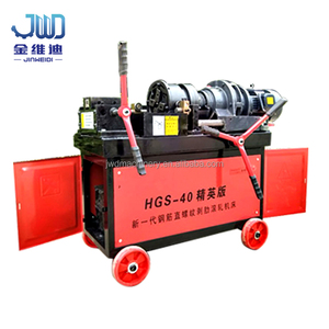 Machine de filetage de barre d'acier de roulement électrique <span class=keywords><strong>HGS</strong></span>-40 petite <span class=keywords><strong>ligne</strong></span> de traitement des métaux pour les chantiers de construction - Product Image 5