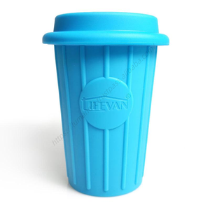 Moule à glaçons en silicone Syh342 en gros, pour boissons froides domestiques, avec couvercle de protection en nid d'abeille et seau-gobelet - Product Image 1