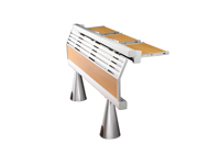 Meubles de classe scolaire modernes, ensemble de bureau et de chaise en aluminium pour étudiants, pour la maison et le bureau