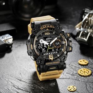 Reloj Digital para Hombre Blanco SMAEL 8072 Reloj Deportivo 50M Resistente al Agua Fecha Automática Reloj Masculino Relojes Digitales Deportivos para Hombre - Product Image 1