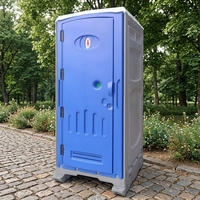 Toilette portable TOPPLA HDPE, durable, écologique, pour l'extérieur, installation facile, garantie 5 ans+, fabriquée au Fujian, Chine