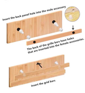 Vô hình nhựa kết nối cho đồ nội thất Hội Đồng Quản Trị Doanh đồ nội thất phụ kiện nhựa <span class=keywords><strong>Fastener</strong></span> nhúng ốc vít cho tủ quần áo ngăn kéo - Product Image 6