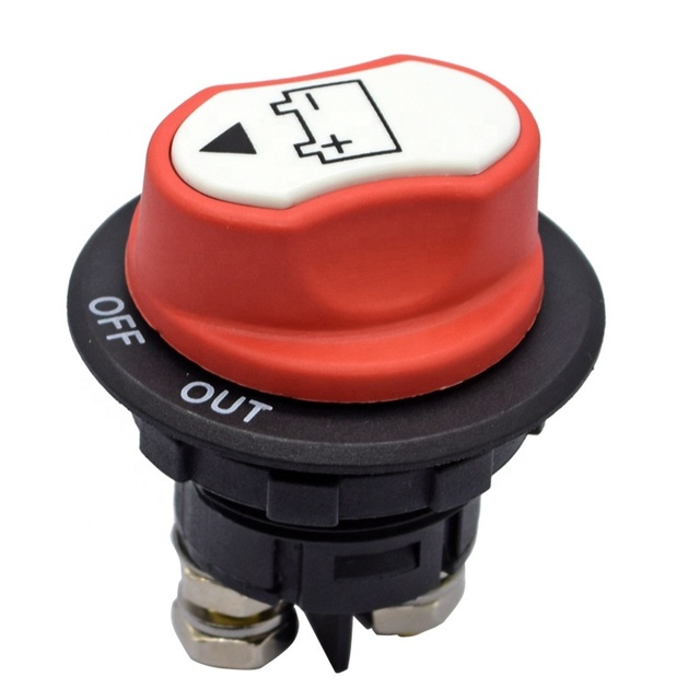 Other switches 50A Car Battery Isolator Disconnect Switch DC 32V IP36 ABS and Metal