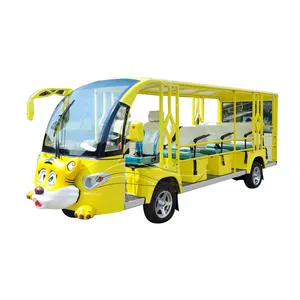 Shuttle Made In China New Enclosed Shuttle Bus Tourist Bus Electric Sightseeing Vehicle Small Bus