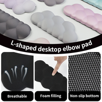 Nouveaux protège-coins antidérapants en forme de L, tapis de souris PORON, coussinets de clavier à mémoire de forme, coussinets de bordure pour jeux et bureau, en stock, design cartoon