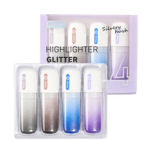 Kmay K-377B-4D กลิตเตอร์4สีสดใสแวววาวปากกาเน้นข้อความโลโก้ที่กำหนดเอง - Product Image 2