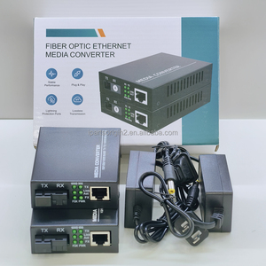 ตัวแปลงสื่อใยแก้วนำแสง Gigabit 10/100/1000Mbps RJ45 โหมดเดี่ยวแบบ Simplex SC ระยะ 3 กม. ตัวส่งและตัวรับสัญญาณแสง - Product Image 5