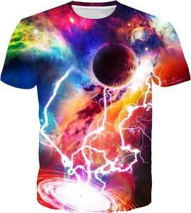 Fitspi Unisex 3D impresión camisetas Casual manga corta gráfico camisetas divertidas verano Tops camisetas hombres mujeres camisetas - Product Image 1