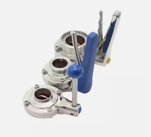 Válvula de <span class=keywords><strong>mariposa</strong></span> eléctrica Furui Mini PM naranja de acero inoxidable, actuador inteligente higiénico para estructura de bola de agua y alimentos, grado alimenticio - Product Image 6