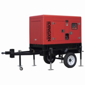 <b>Mobile</b> Portable Silent <b>Generators</b> 20kw 30kva 50kva 100kw 125kva 200kva Soundproof Power Plant Genset for Outdoor Use DX20GF-DX30 - Product Image 6