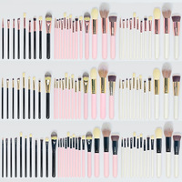 Outils de maquillage professionnels Fondation Ensemble de pinceaux à sourcils Contour écologique Poudre de mélange Pinceaux de maquillage