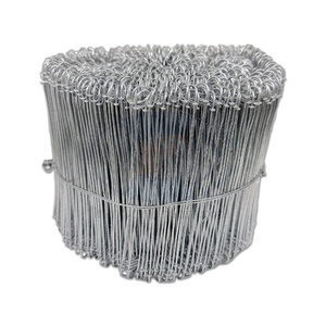 Las ataduras de alambre de doble bucle galvanizadas HF poseen una gran flexibilidad para envolver de forma ajustada barras de refuerzo de acero de varios tamaños. - Product Image 5