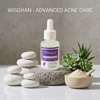 Sérum anti-acné Wishgan BHA 2% : solution avancée qui élimine les boutons et atténue les marques d'acné tout en apaisant et réparant la peau