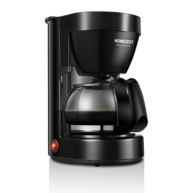 Homezest CM-326 OEM Glass Electrical Coffee Maker Cup Coffee Machine Filter Coffee Maker