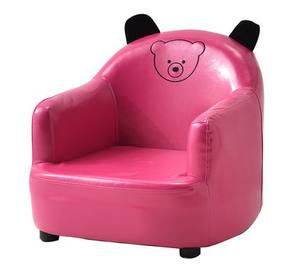 Sofá Infantil Individual Moderno de Cuero, Taburete Personalizado de Tela, Linda Silla Perezosa de Madera Maciza para Niñas Pequeñas - Product Image 5