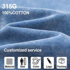 Logotipo personalizado al por mayor de gran tamaño en blanco hombres 100% algodón camiseta impresión Vintage algodón orgánico camisetas lavado ácido camiseta - Product Image 6