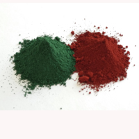 Oxyde de fer pigment mélange couleur poudre chaussée béton coloration fer ciment béton brique asphalte