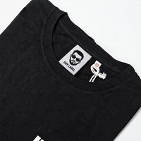 Etiqueta de Ropa Tejida Plegable con Logotipo de Marca Personalizado, Diseño Chic para Camisas