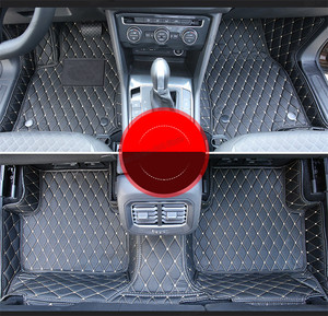 Tapis de sol de voiture en cuir pour Volkswagen <span class=keywords><strong>Tiguan</strong></span> 2007-2020 2019 <span class=keywords><strong>2018</strong></span> 2017 2016 2015 2013 2009 2008 MK2 <span class=keywords><strong>vw</strong></span> Tapis 2021 2022 2023 2024 - Product Image 3