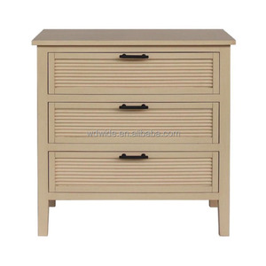 Cajones de madera maciza minimalistas escandinavos, armarios de madera de almacenamiento de dormitorio de troncos nórdicos, cómoda para sala de estar - Product Image 4