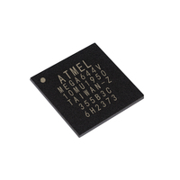 Microcontrolador ATMEGA644V-10MU, Encapsulado QFN44, MCU Original, en Stock