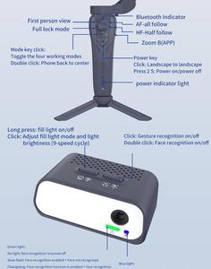 2024กันสั่นสำหรับสมาร์ทโฟน<span class=keywords><strong>3</strong></span>นิ้วกันสั่นกิมบอลมือถือ - Product Image 5