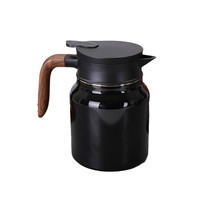 Bouilloire à café et thé en acier inoxydable à double paroi isolée sous vide de 1L (800ml) avec infuseur à thé intégré, idéale pour le café filtre – Vente en gros de qualité supérieure