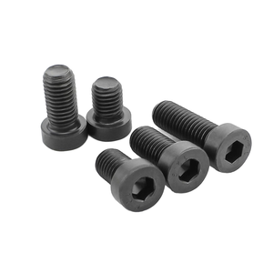 Vis à tête hexagonale en acier noir oxydé DIN912, boulon Allen, filetage métrique standard - Product Image 1