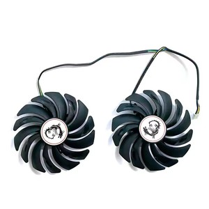 Ventilateur de carte graphique pour <span class=keywords><strong>MSI</strong></span> RX470 480 <span class=keywords><strong>570</strong></span> 580 GTX1080Ti 1080 1070 1060, ventilateur GPU 95MM, 4 broches, PLD10010S12HH - Product Image 4