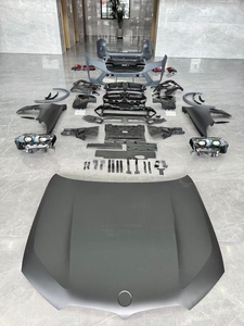 Para <span class=keywords><strong>BMW</strong></span> <span class=keywords><strong>X5</strong></span> F15 2014-2018 actualización a 2025 X5M G05 estilo Bodykit Non Cut Facelift LED faro capó parachoques accesorios de coche - Product Image 6