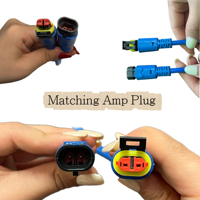 Kabel Sensor Suhu Stainless Steel Dallas 18B20 Anti Lembab Anti Jamur untuk Pemantauan Jarak Jauh Penyimpanan Biji-bijian