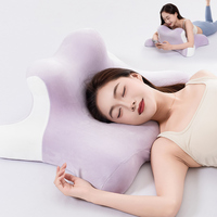 Oreiller multifonctionnel en mousse à mémoire de forme pour adultes, pour la lecture au lit et l'utilisation du téléphone, oreiller pour dormir sur le ventre