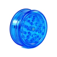 Broyeur à herbes en plastique de haute qualité 60 mm 2025, broyeur à tabac en plastique personnalisé en gros avec impression de logo et durable