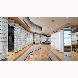 <strong>Luxury</strong> Roofglass Mdf Supplied Eyewear Shop <strong>Prostitution</strong> House Kiosk Eyewear showcase Shop Mdf Store OEM - Product Image 1