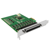 Tarjeta Serial Industrial UOTEK de Alta Velocidad 2.5Gbps PCI-E de 8 Puertos RS-485/RS-422 con Control de Flujo RTS/CTS/XON/XOFF y Multiparidad