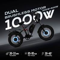 Eahora Terra 2 48V W دراجة كهربائية مزدوجة المحرك مع إطار عريض بطارية 48V 20Ah أفضل سعر