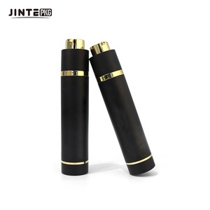 Envase Cosmético Negro Mate de 50 ml, Botella de Bomba Sin Aire de Plástico con Sistema de Giro para Suero Facial - Product Image 3