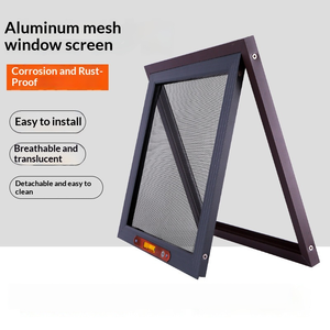 Puerta Corredera de <span class=keywords><strong>Aluminio</strong></span> con Malla Antimosquitos de Acero Inoxidable de 18 Mallas y Cerradura <span class=keywords><strong>para</strong></span> Balcón, Patio o Apartamento - Product Image 4