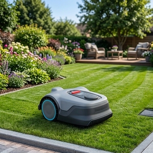 Cortadora de <span class=keywords><strong>Césped</strong></span> Industrial Kesen, Mini, Inalámbrica, con Control Remoto Eléctrico, para Uso Doméstico, Jardín Residencial y Huertos Pequeños - Product Image 1