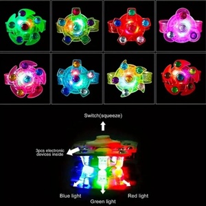 Jouets lumineux LED, montres lumineuses, jouets gyroscopiques pour enfants, cadeaux pour fêtes d'anniversaire, cadeaux pour baby shower, cadeaux pour invités de mariage, cadeaux de Noël, cadeaux de carnaval - Product Image 6