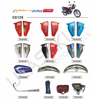 Piezas de ABS para Motocicleta SUPERCUB C90 ICS 150S 200S STIFF/CLASSIC3 J AGUAR 150/BERA AVA150 CG125 WY125, Piezas de Carenado de Plástico