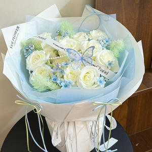 Simulation rose holding a hug bucket aromatherapy flower soap bouquet graduation season birthday gift holiday hand bouquet - Product Image 2