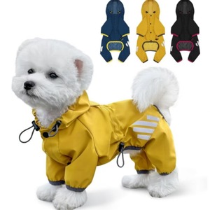 เสื้อกันฝนสุนัขสี่ขารอบทิศทางเต็มรูปแบบพร้อมฝากระโปรงกันน้ำกันสิ่งสกปรกสำหรับสุนัขข้ามพรมแดน - Product Image 1