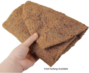 1 PIÈCES En Forme De Demi-<span class=keywords><strong>Lune</strong></span> de Coco Fiber Planteur, 12 pouces Creux Doublures De Coco, Coco Naturel Planteur pour Pots De Fleurs - Product Image 2