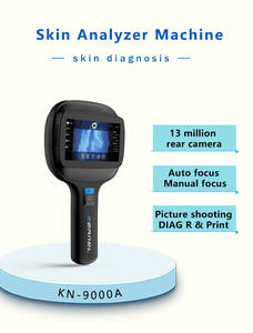 Analyseur de peau faciale KN-9000A le dispositif de <span class=keywords><strong>diagnostic</strong></span> de maladie de la peau de dermatoscope médical pour l'examen de trouble de la peau - Product Image 2