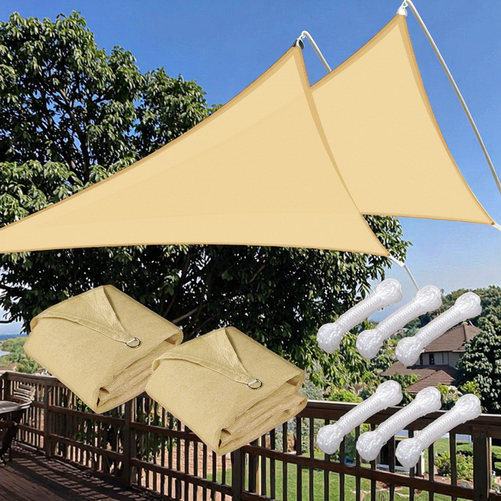 Heavy Duty Aluminum Foil Shade Cloth - 90-95% Sun Block, 10ft X 12ft With Grommets, Garden & Pet Shade - View #6