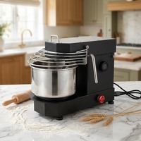 Mélangeur alimentaire électrique 220 V 5 L 7 L à faible bruit pour la cuisine domestique, idéal pour la préparation de pains et gâteaux, batteur à pâte domestique