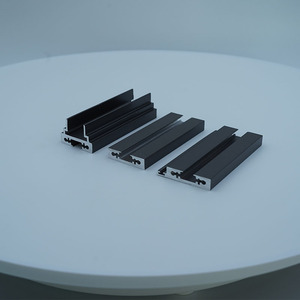 Puerta de Patio de seguridad de vidrio de aleación de aluminio impermeable contemporánea acústica <span class=keywords><strong>con</strong></span> sistema de ventilación para exterior de terraza - Product Image 3
